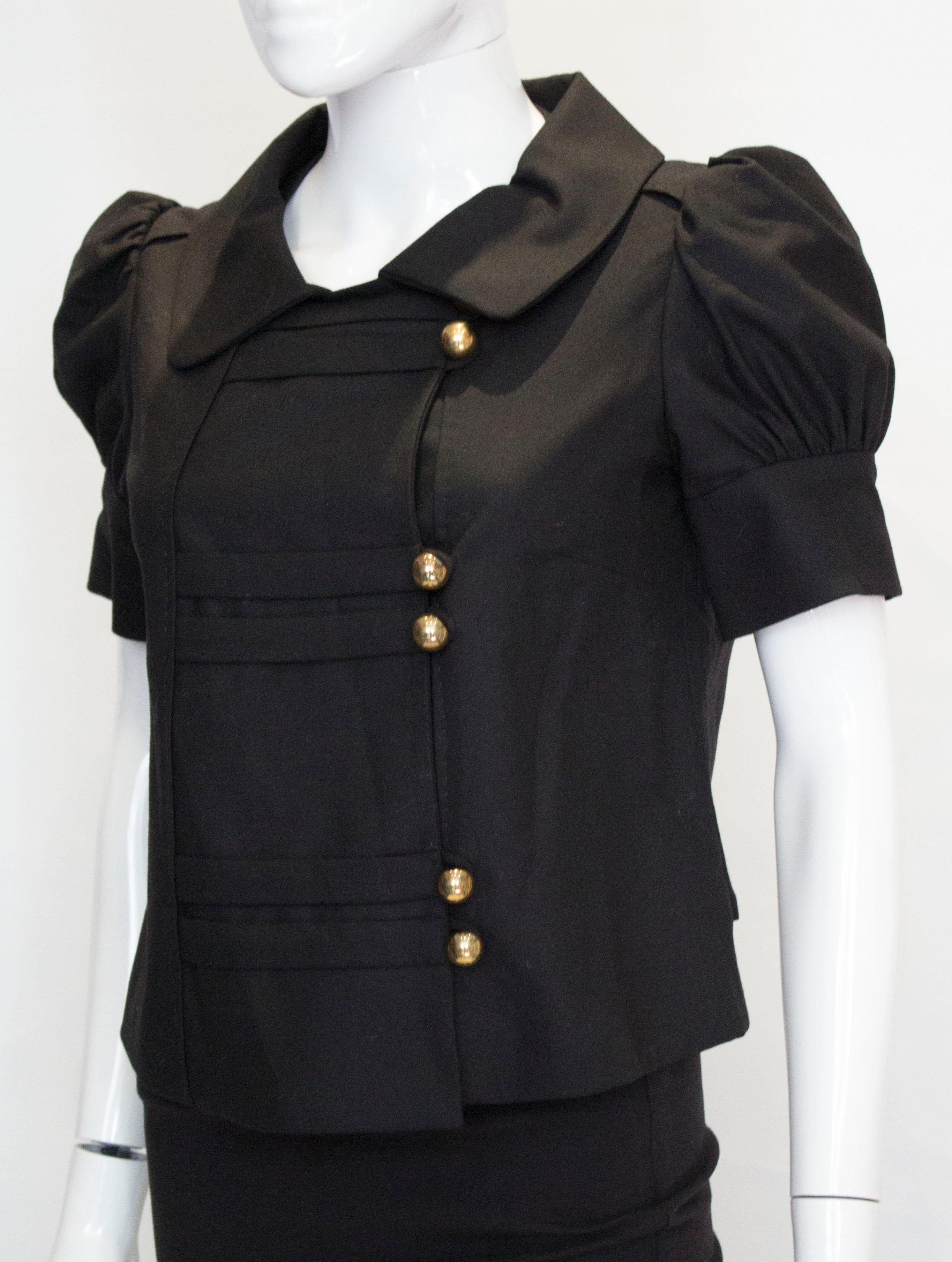 Chaqueta de manga corta Couture en Bueno estado para la venta en London, GB