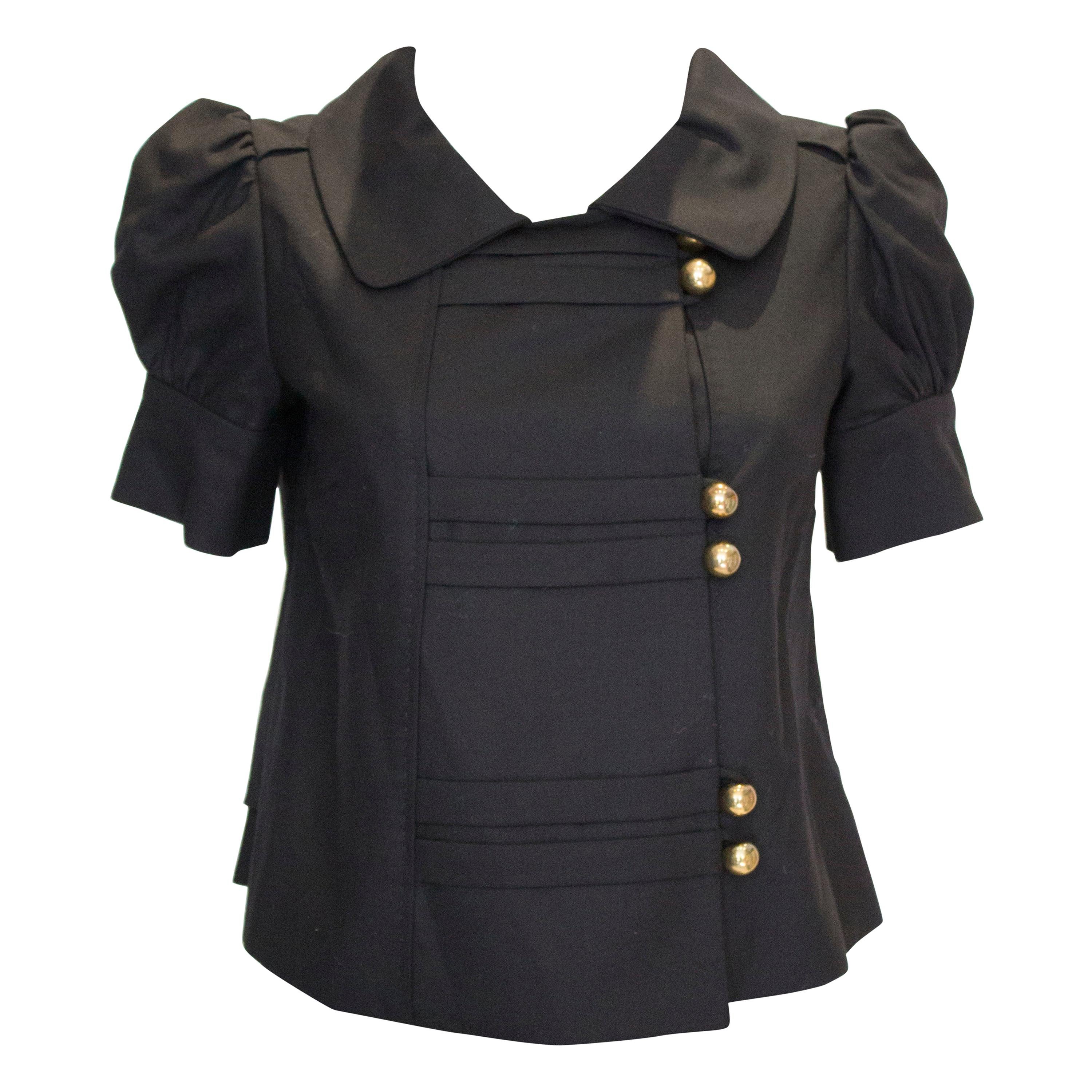 Chaqueta de manga corta Couture en venta