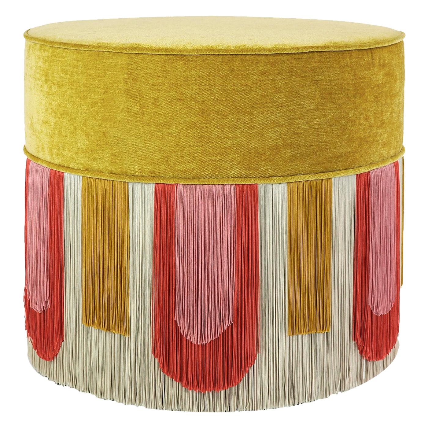 Elegant Art Deco Pouf at 1stDibs