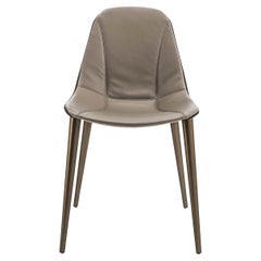 Couture Metal-Legged Chair by Stefano Bigi