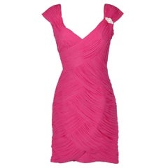 Couture pink cocktail dress 1960
s