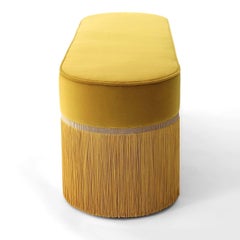 Couture Yellow Bench by Lorenza Bozzoli Design