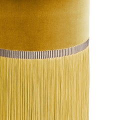 Couture Yellow Pouf by Lorenza Bozzoli Design