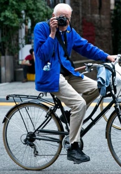 CoutureBillCunningham SoftTopHat MidCentury MonroeOrBrandoStyled BlackLeatherCap