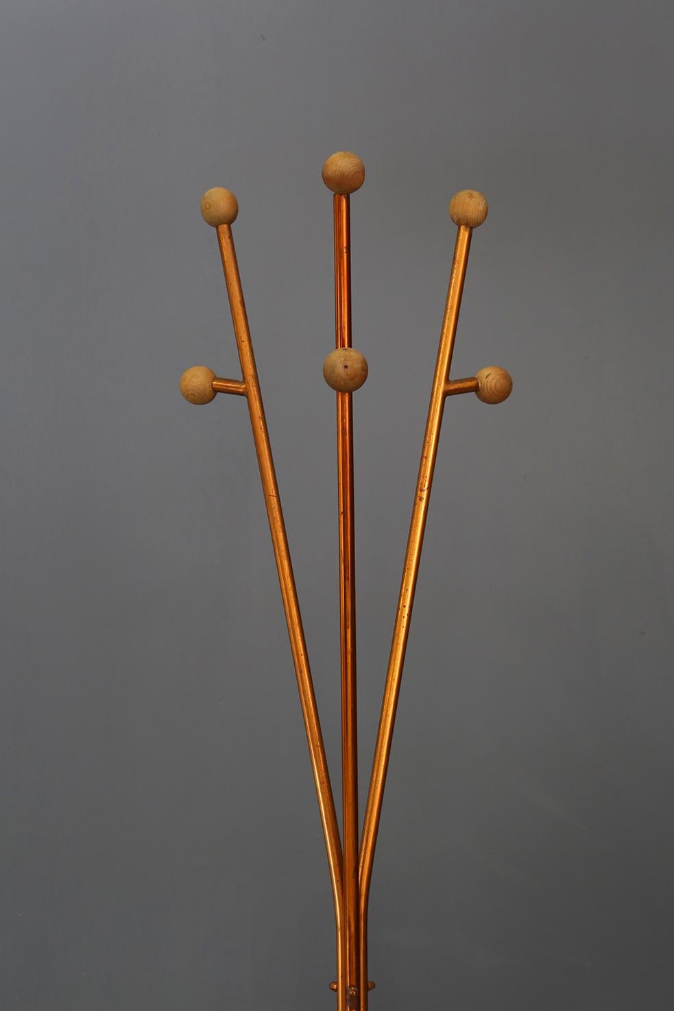Cova Midcentury Clothes Hangers in Painted Steel, 1936 3
