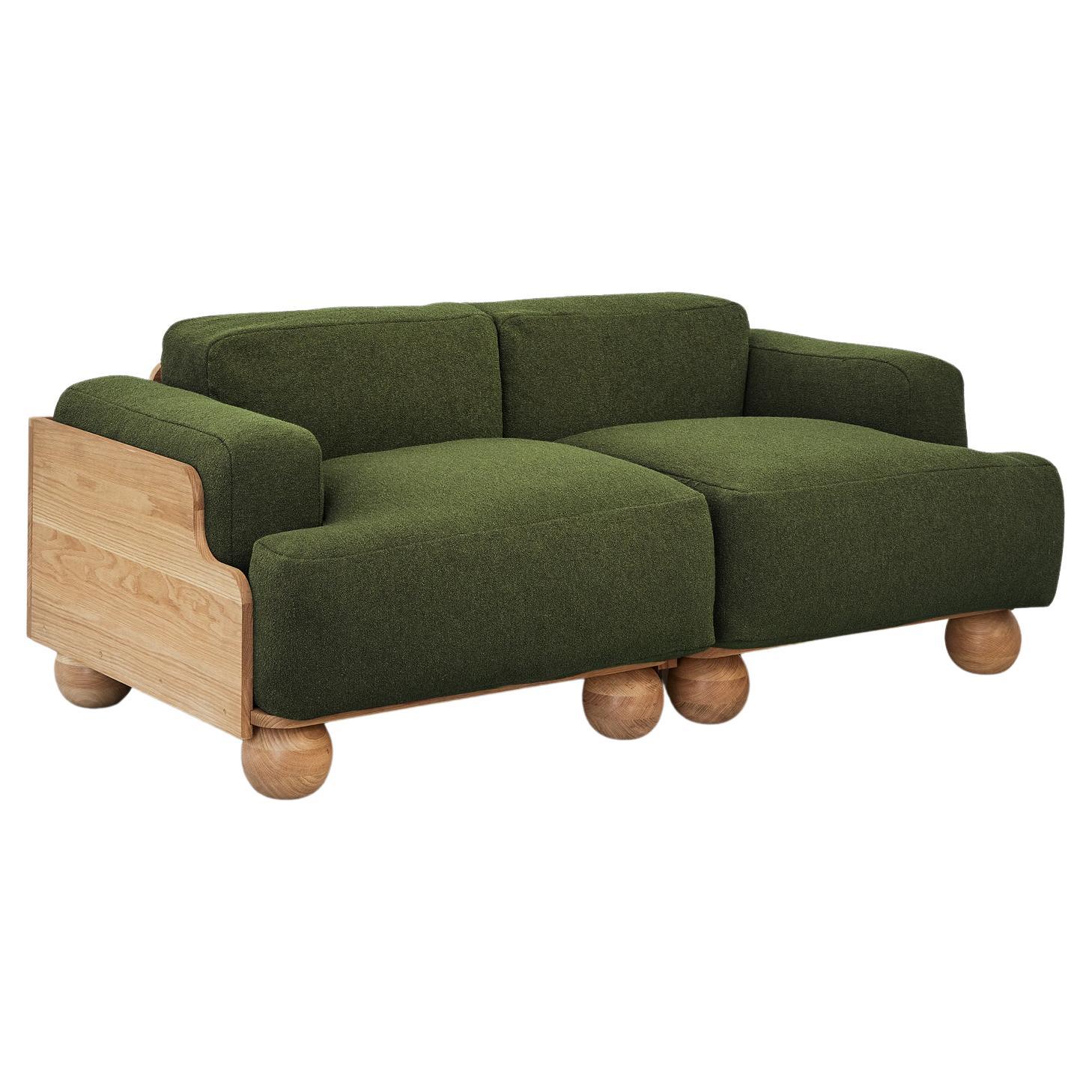 Cove 2.5 Seater Sofa in Woodland Green