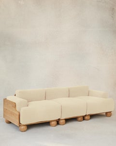 Cove 3.5 Seater Sofa in Chalk White