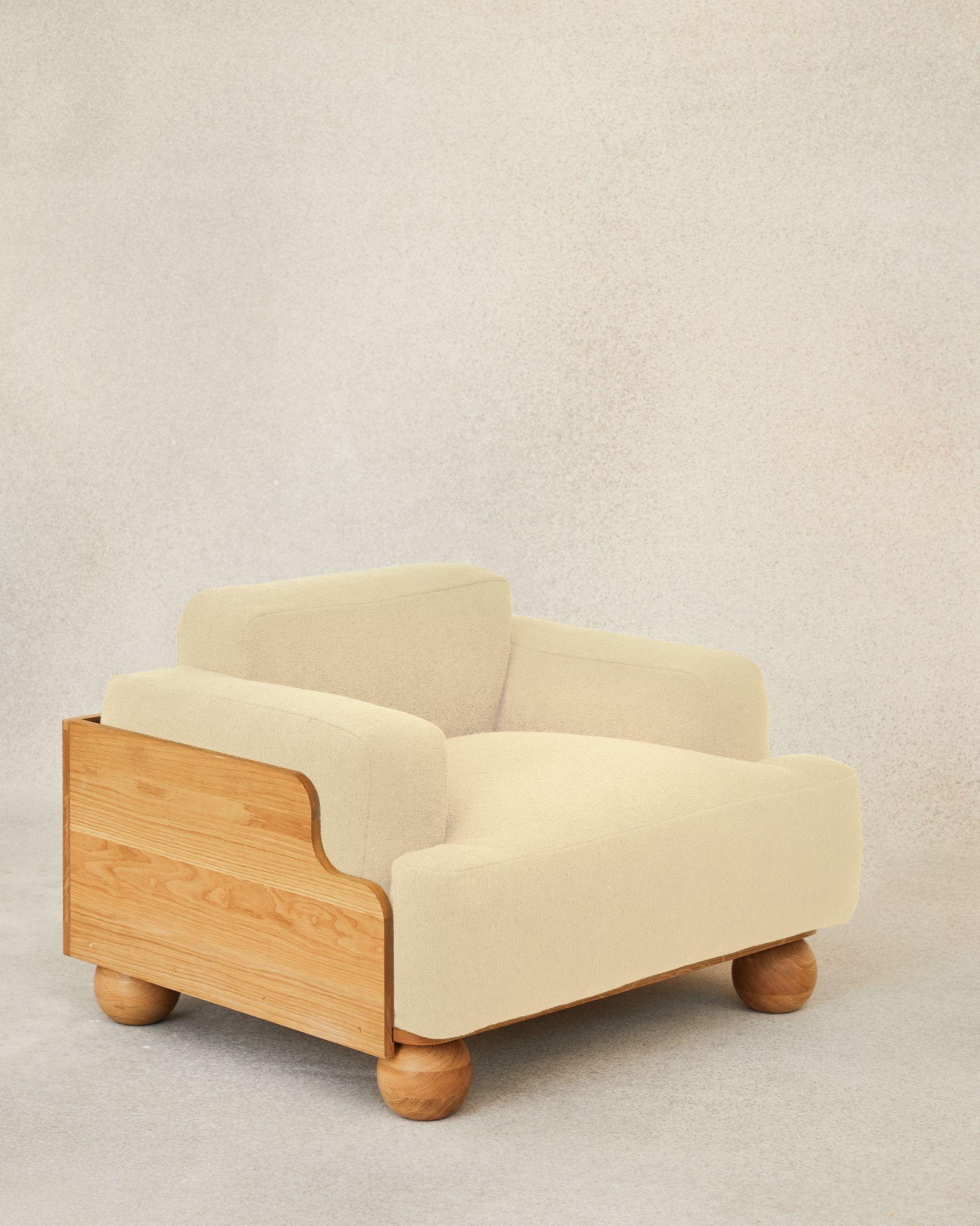 French Cove Armchair by Fred Rigby Studio