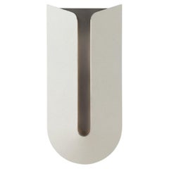 Cove Sconce, South Cape Leather and Dark Bronze Interior