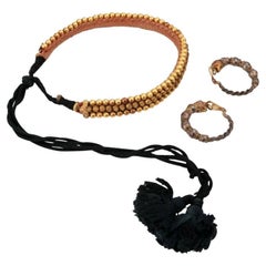 Cover 2-Part, Ancient Collar from India and Earrings