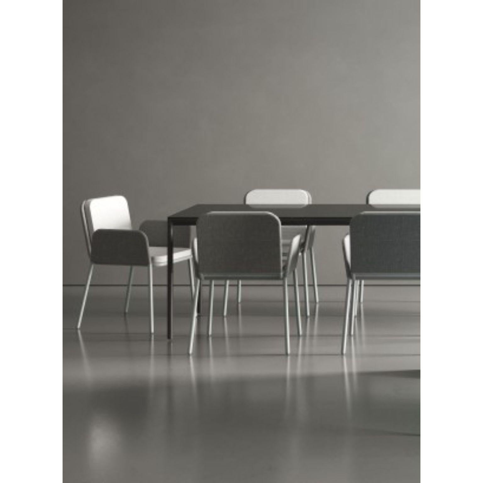 Postmoderne Fauteuil Revêtement Noir de Mowee en vente