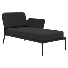Cover Black Left Chaise Lounge by Mowee