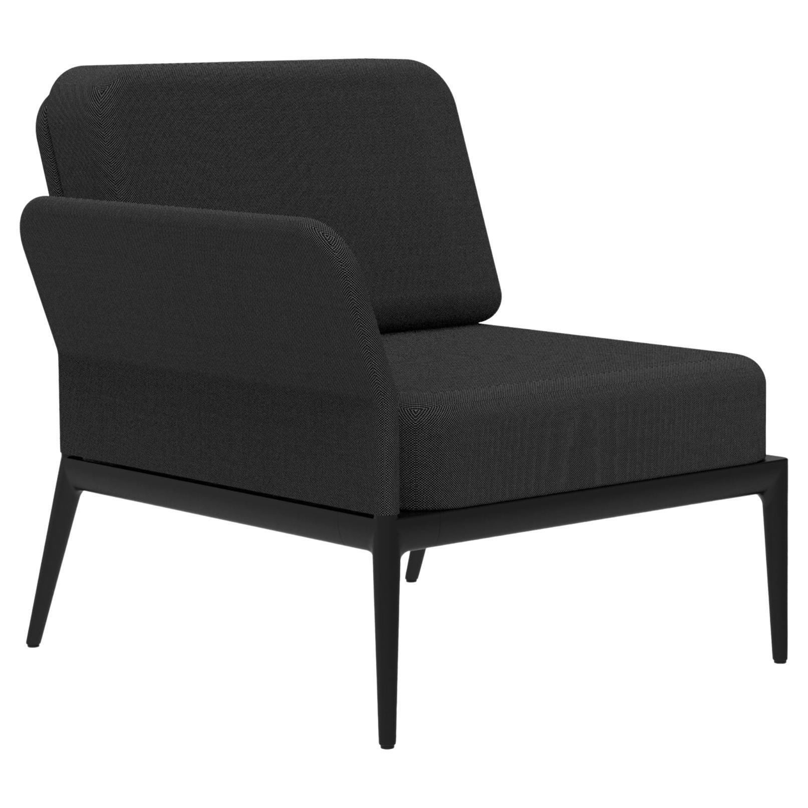 Modulares Sofa mit schwarzer Deckel von MOWEE