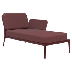 Cover Burgundy Left Chaise Longue by MOWEE
