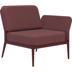 Sofá modular Cover Burgundy Left by MOWEE