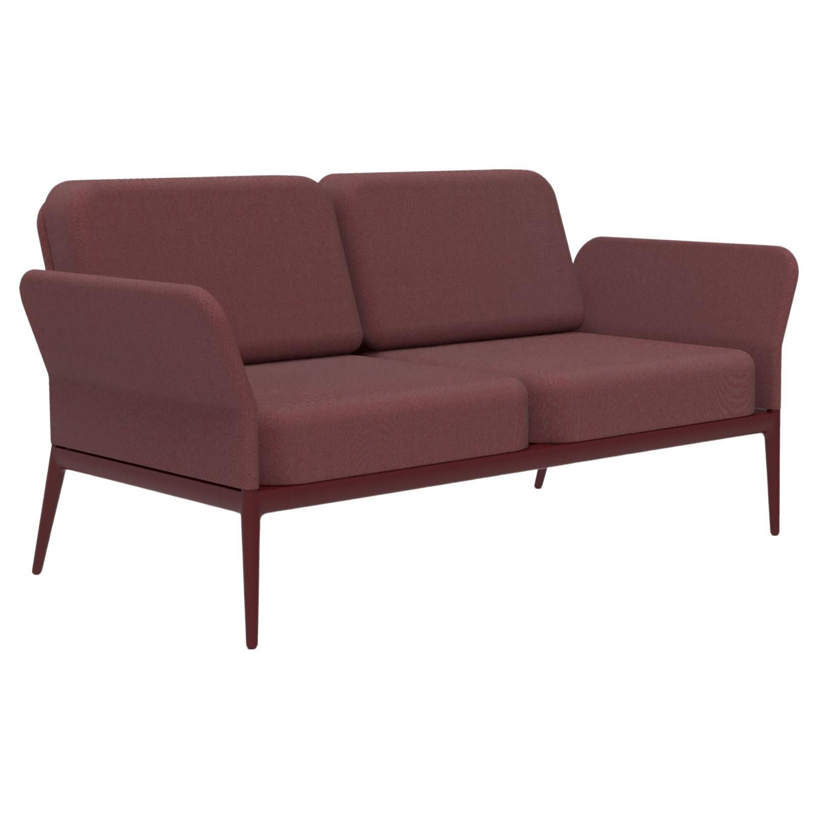 Cover Burgundy Sofa by Mowee For Sale