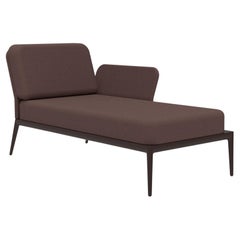 Cover Chocolate Left Chaise Longue by MOWEE