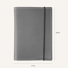 Modern Regenerated Leather Diary Cover by Limac Design