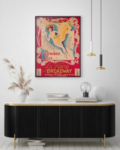 Französisches Moyenne-Filmplakat, „Cover Girl“, Guy Gerard Noel, 1950er Jahre