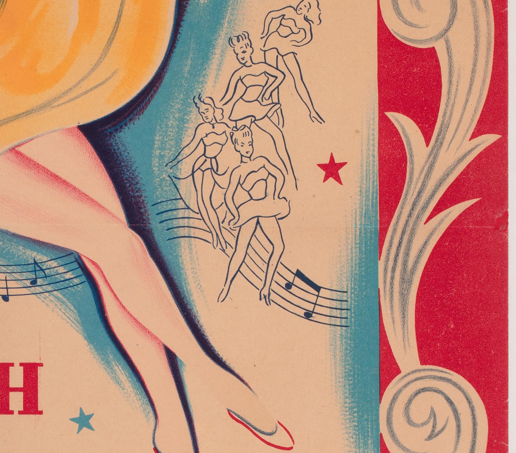 Póster de la película francesa Moyenne de los años 50, Guy Gerard Noel Lino en venta