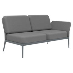 Cover Grey Double Left Modular Sofa by Mowee
