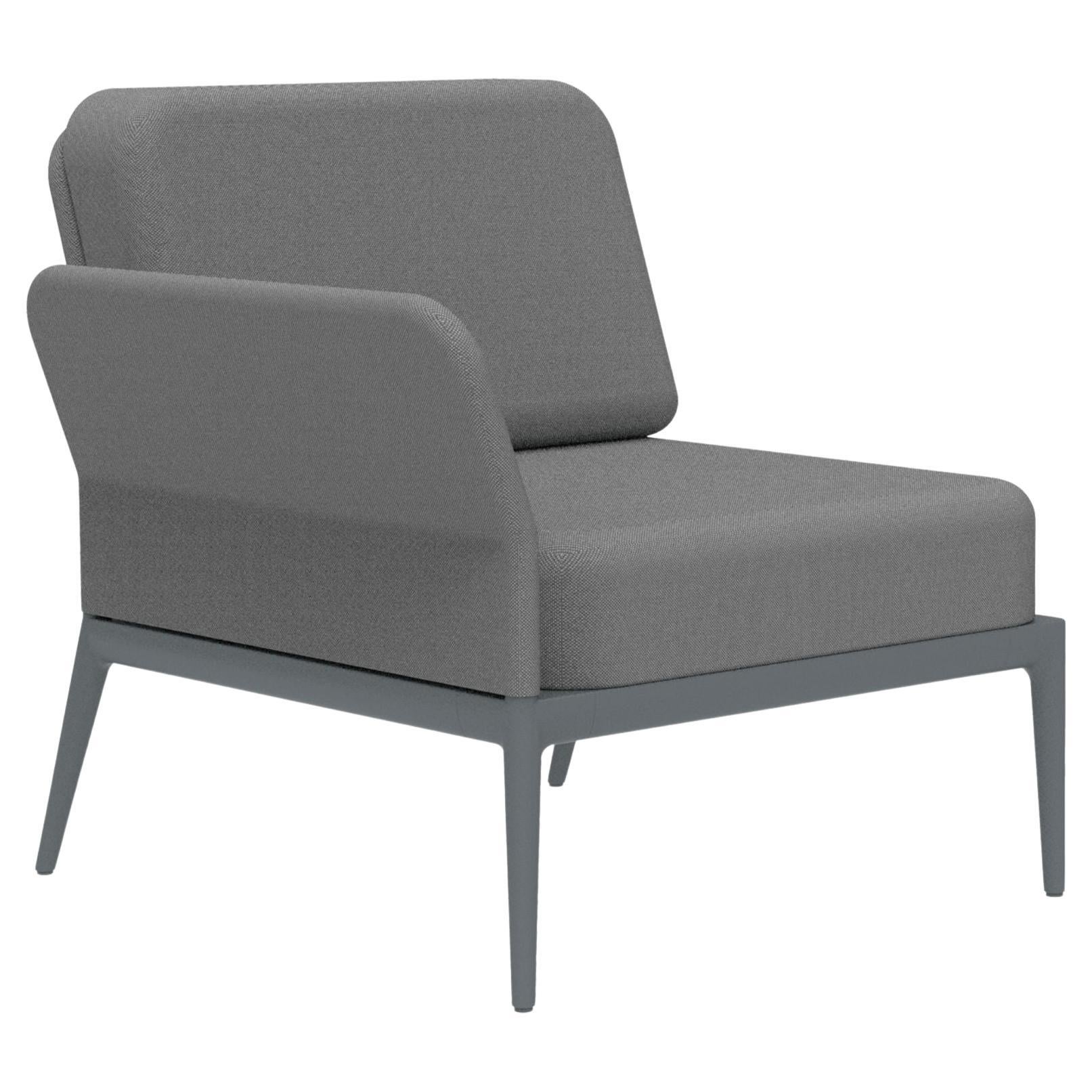 Cover Grey Right Modular Sofa by Mowee For Sale