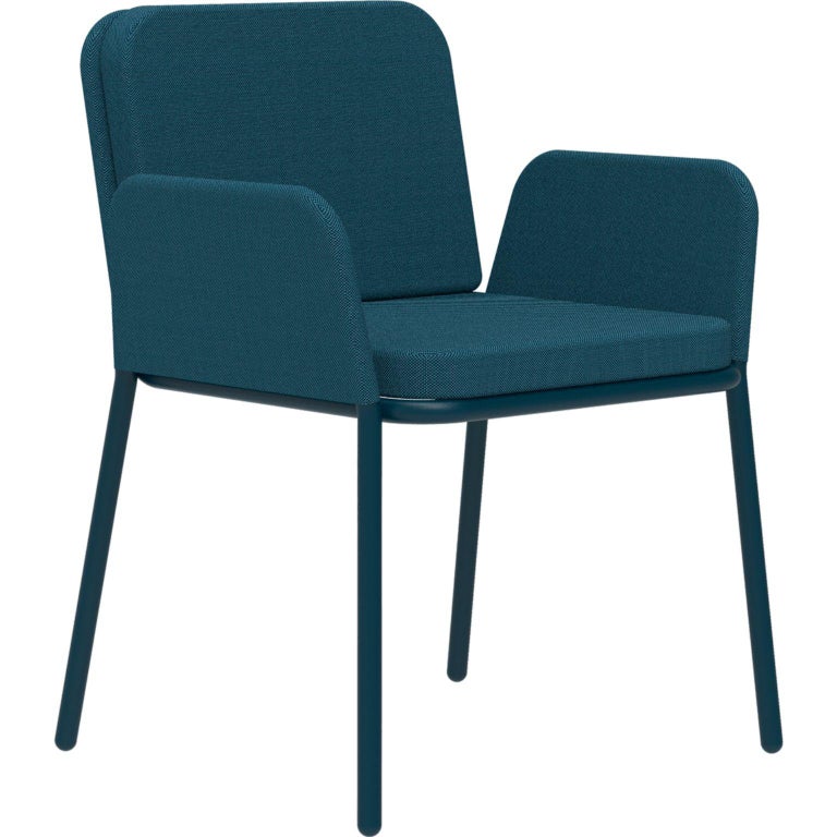 Cover Navy Armchair by Mowee For Sale at 1stDibs