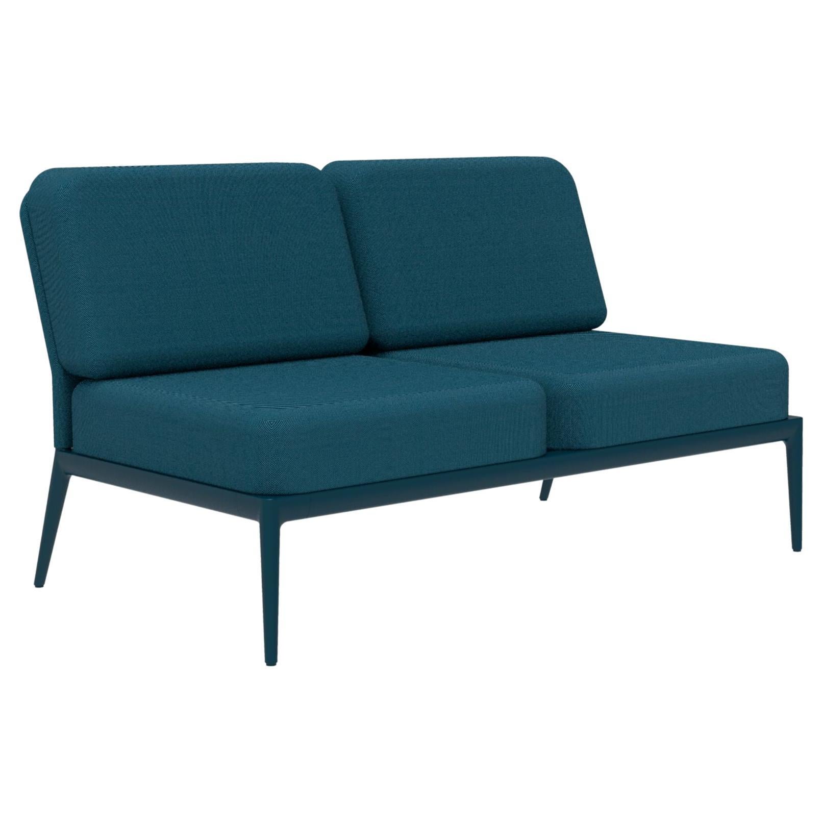 Cover Navy Double Central Modular Sofa by Mowee For Sale