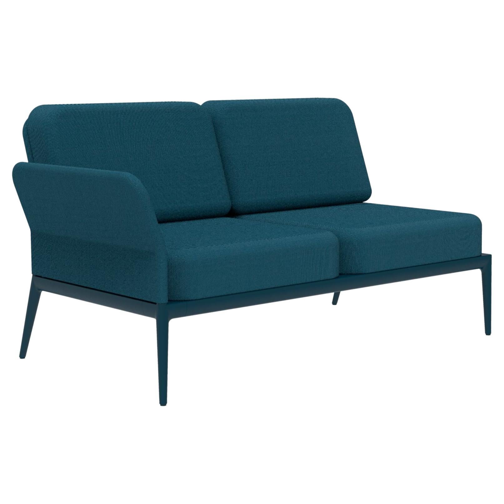 Cover Navy Double Right Modular Sofa by MOWEE For Sale