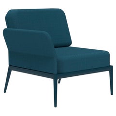 Modulares Sofa mit Deckel in Marineblau von MOWEE