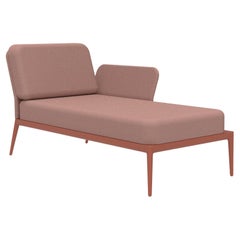 Cover Salmon Left Chaise Lounge by Mowee