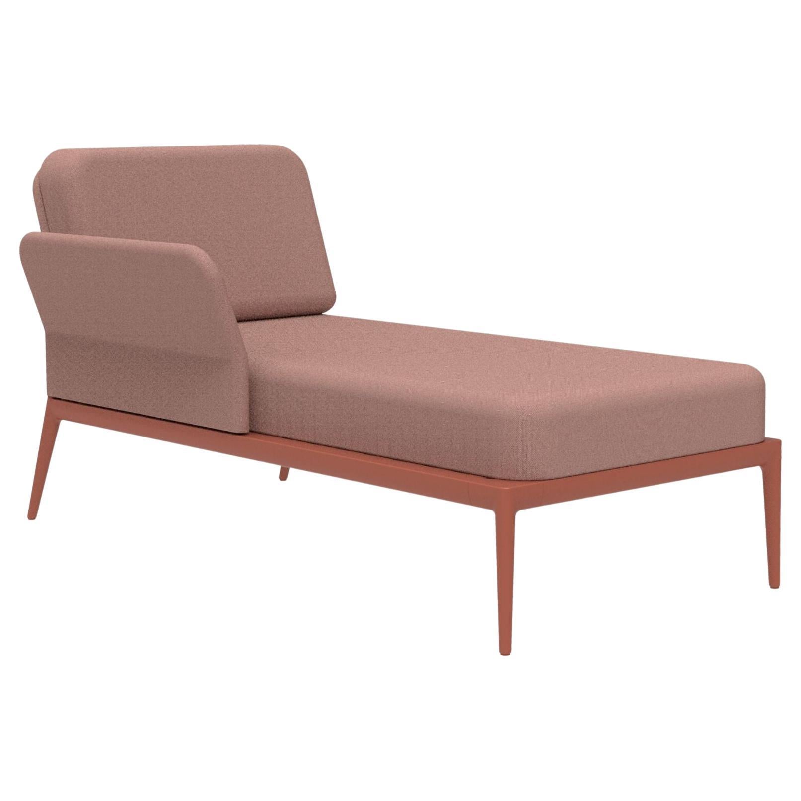 Cover Salmon Right Chaise Lounge by Mowee For Sale