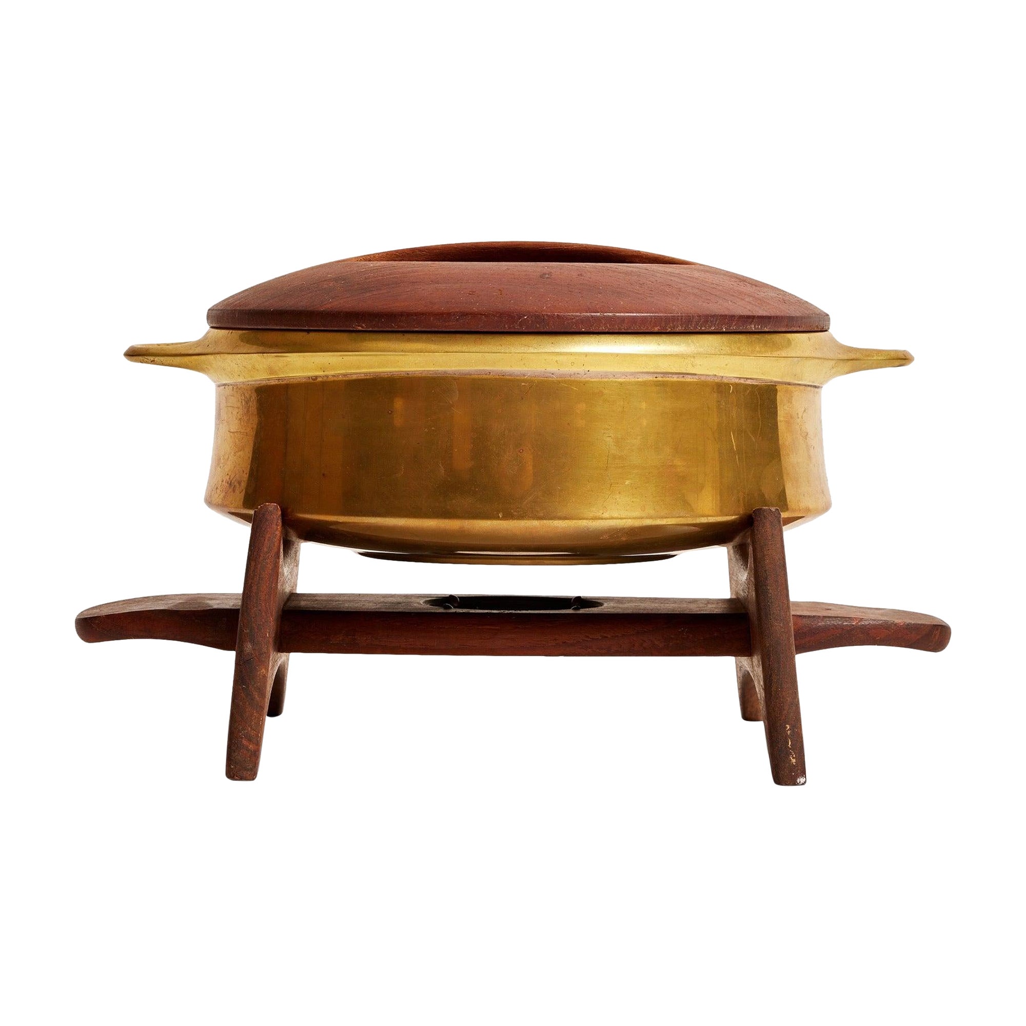 Covered Casserole with Stand by Jens H. Quistgaard for Dansk Designs