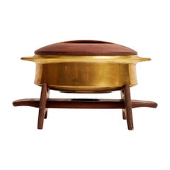 Cacerola con tapa y soporte de Jens H. Quistgaard para Dansk Designs