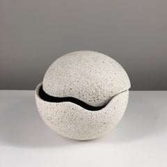Covered Orb Pottery by Yumiko Kuga