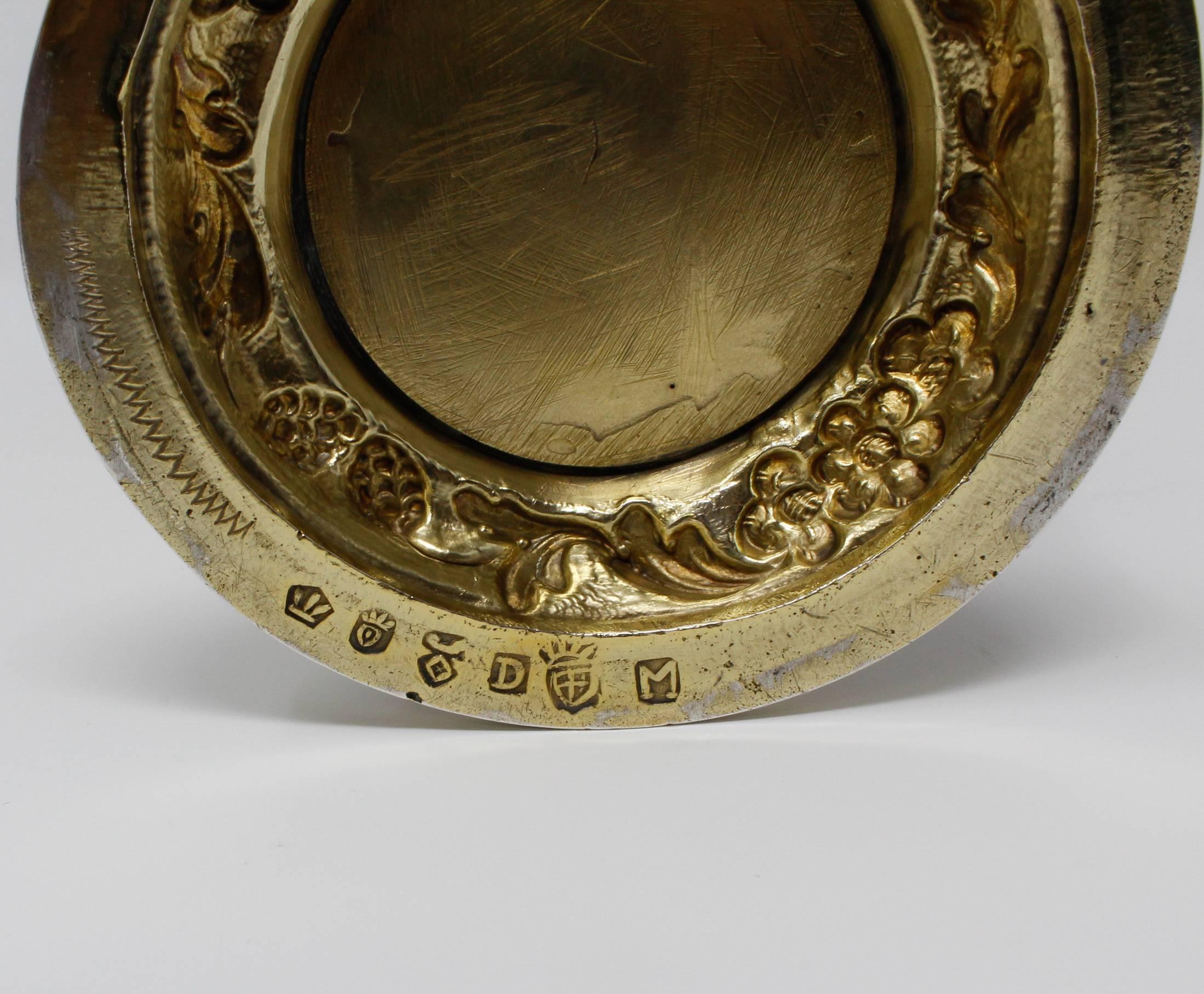 Covered Vases with Removable Lids, Gilt Silver, German in 17th Century Style For Sale 5
