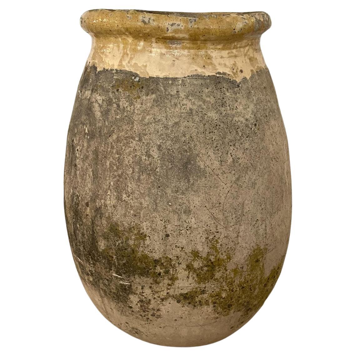 Jarre de rangement très convoitée en poterie ancienne de Biot, datant d'avant les années 1900