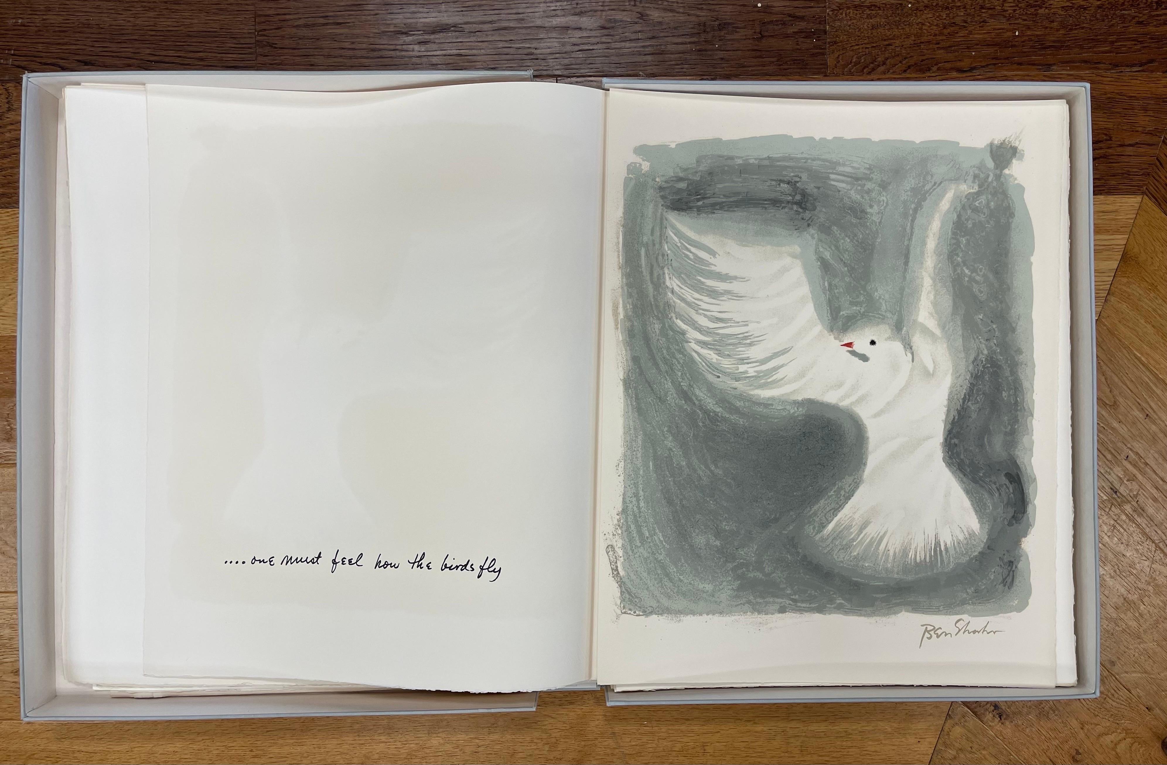 Coveted Ben Shahn Limited Edition Portfolio #234 with 24 Lithographs R. M. Rilke For Sale 9
