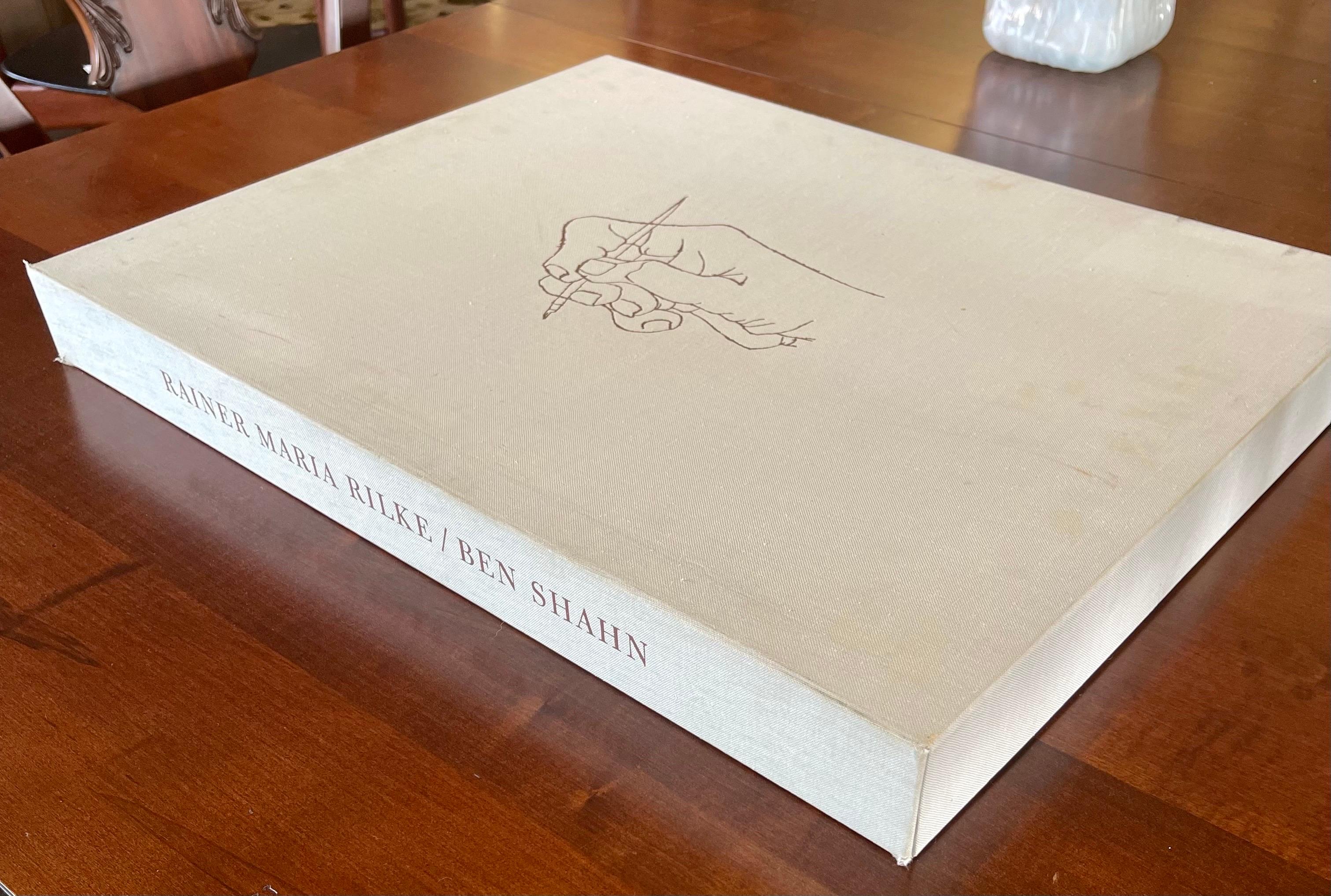 Américain Ben Shahn portfolio très convoité en édition limitée #234 avec 24 lithographies de R. M. Rilke en vente