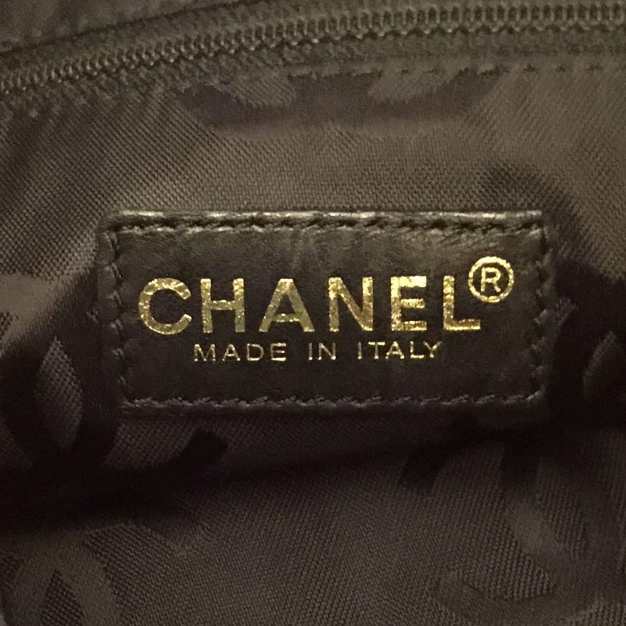 Women's Coveted Chanel Box Quilted Fold Down Envelope Clutch Bag w/Multiple Chains For Sale