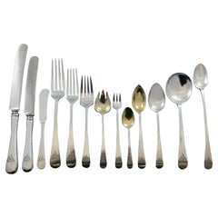 Covington Hammered by Gorham Sterling Silver Flatware Set 12 Service 165 Pcs