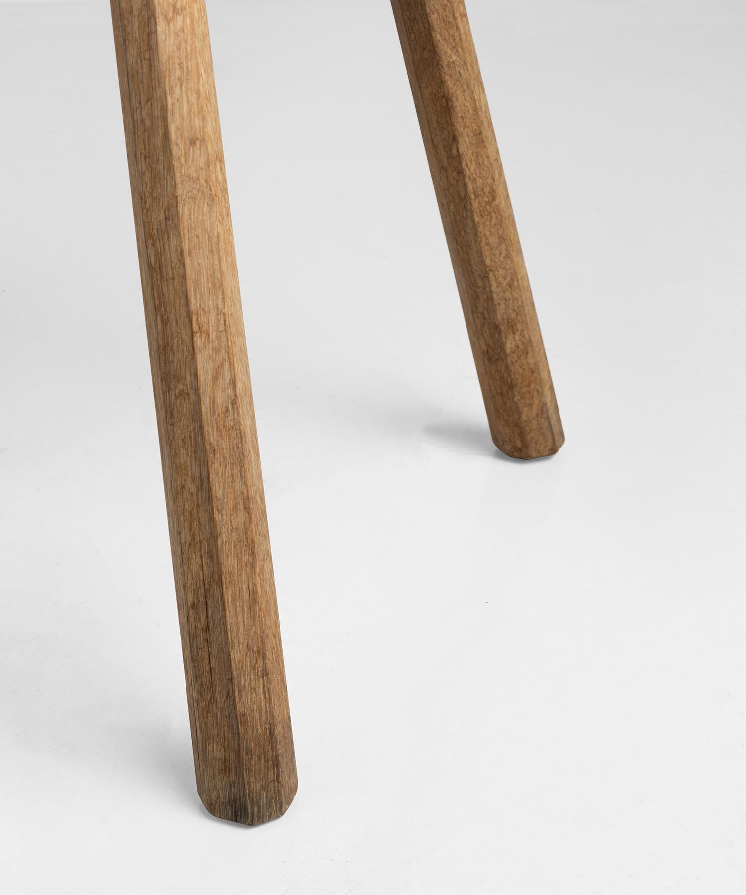 20th Century Cow and Calf Stools by Robert “Mouseman” Thompson