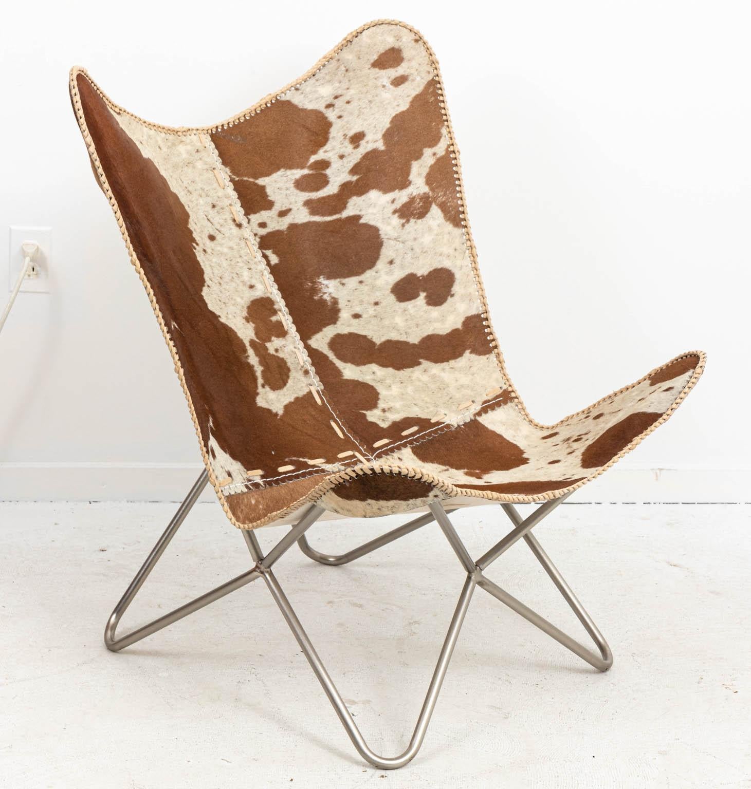 shearling butterfly chair