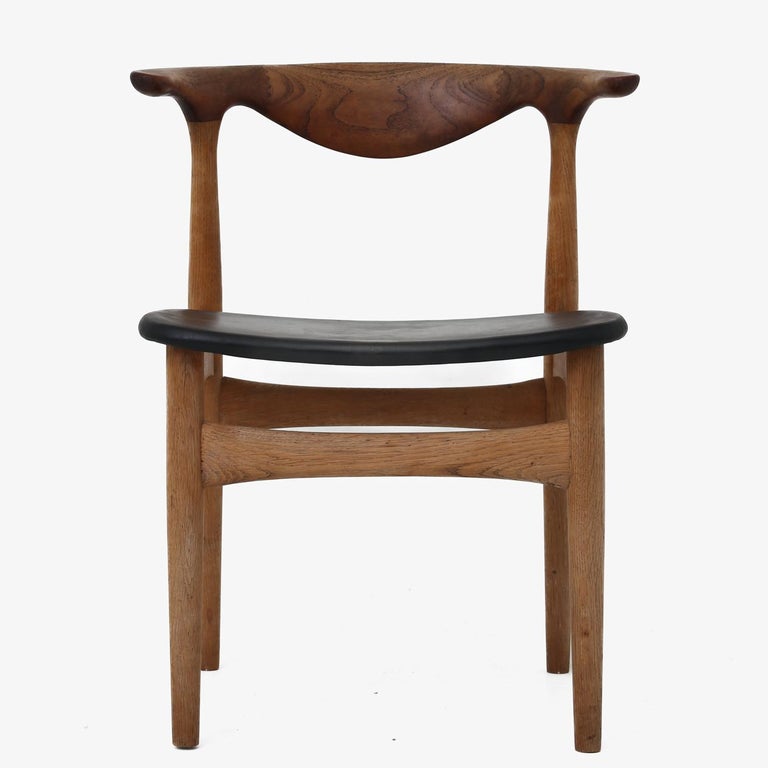 Cow Horn Chair by Knud Færch For Sale at 1stDibs | knud faerch chair