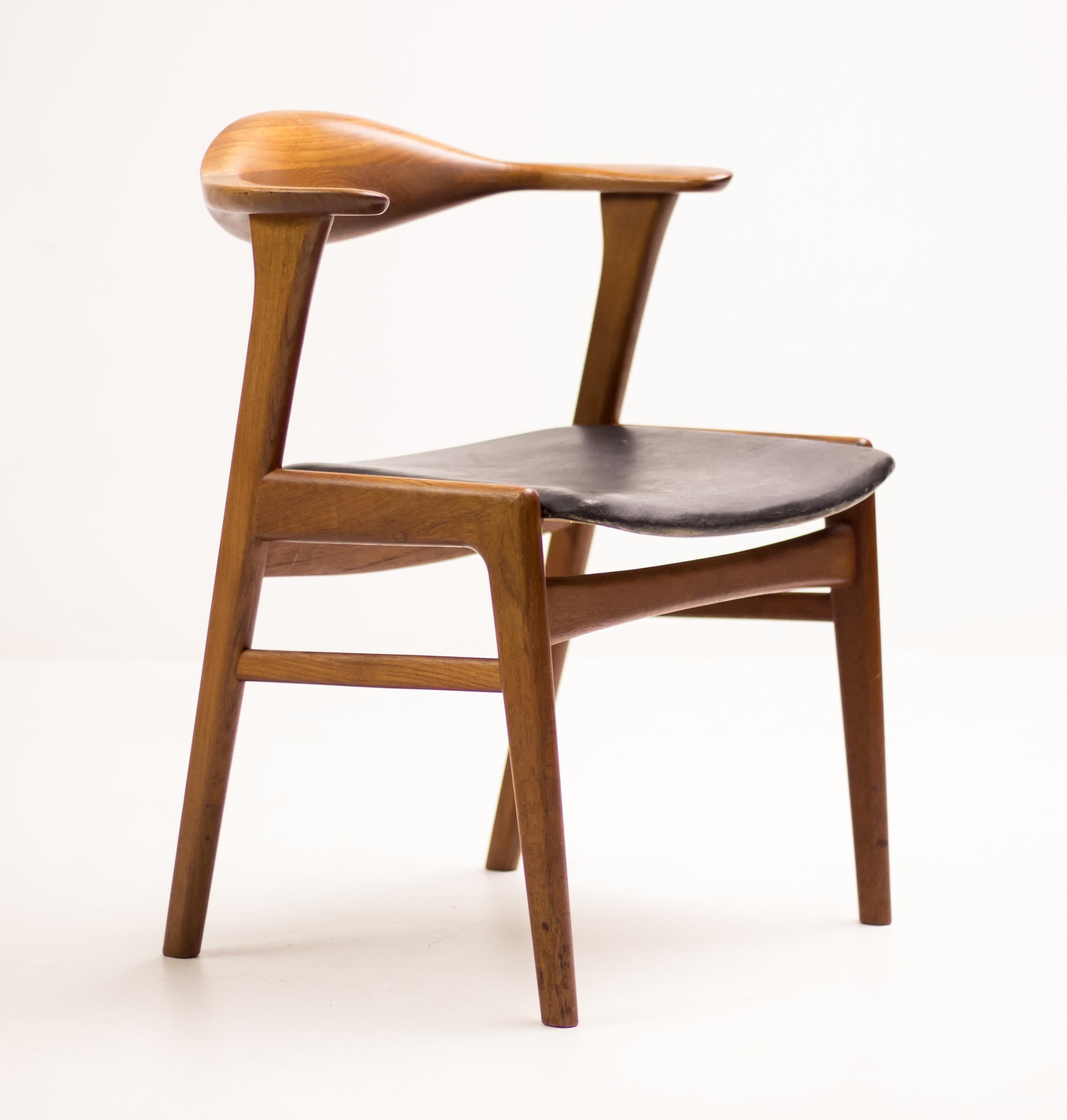 Danish Cow Horn Chair