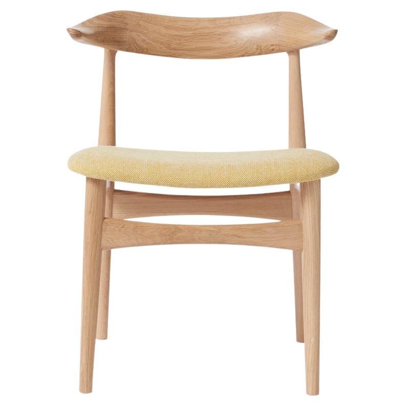 Cow Horn Chair Oak Vanilla by Warm Nordic For Sale