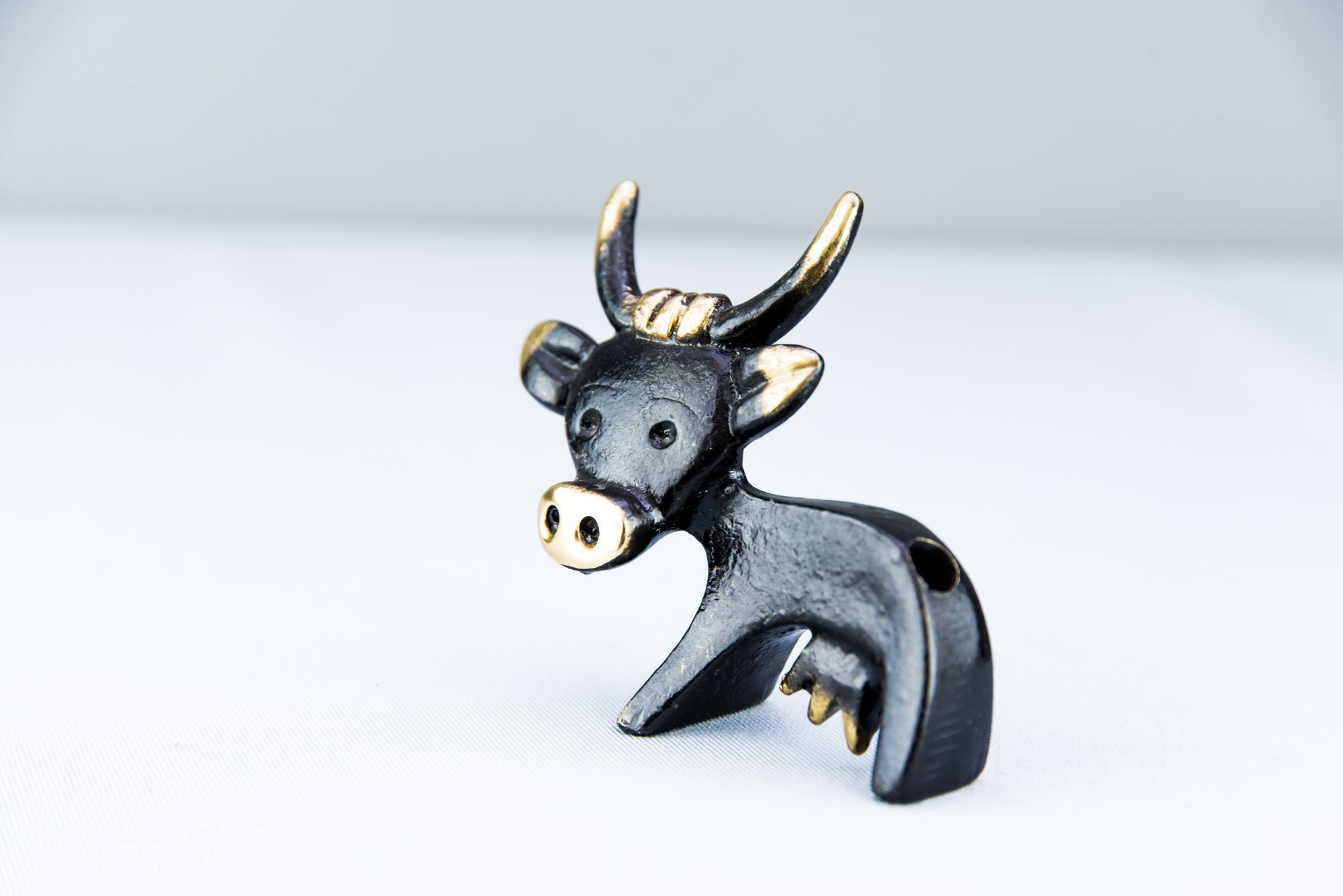 Cow Pen Holder by Walter Bosse In Good Condition For Sale In Wien, AT