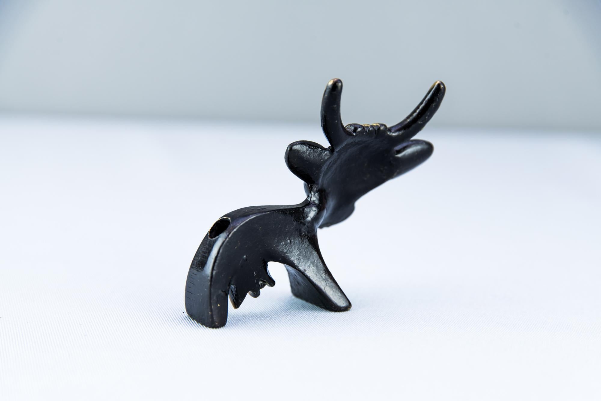 Mid-20th Century Cow Pen Holder by Walter Bosse For Sale