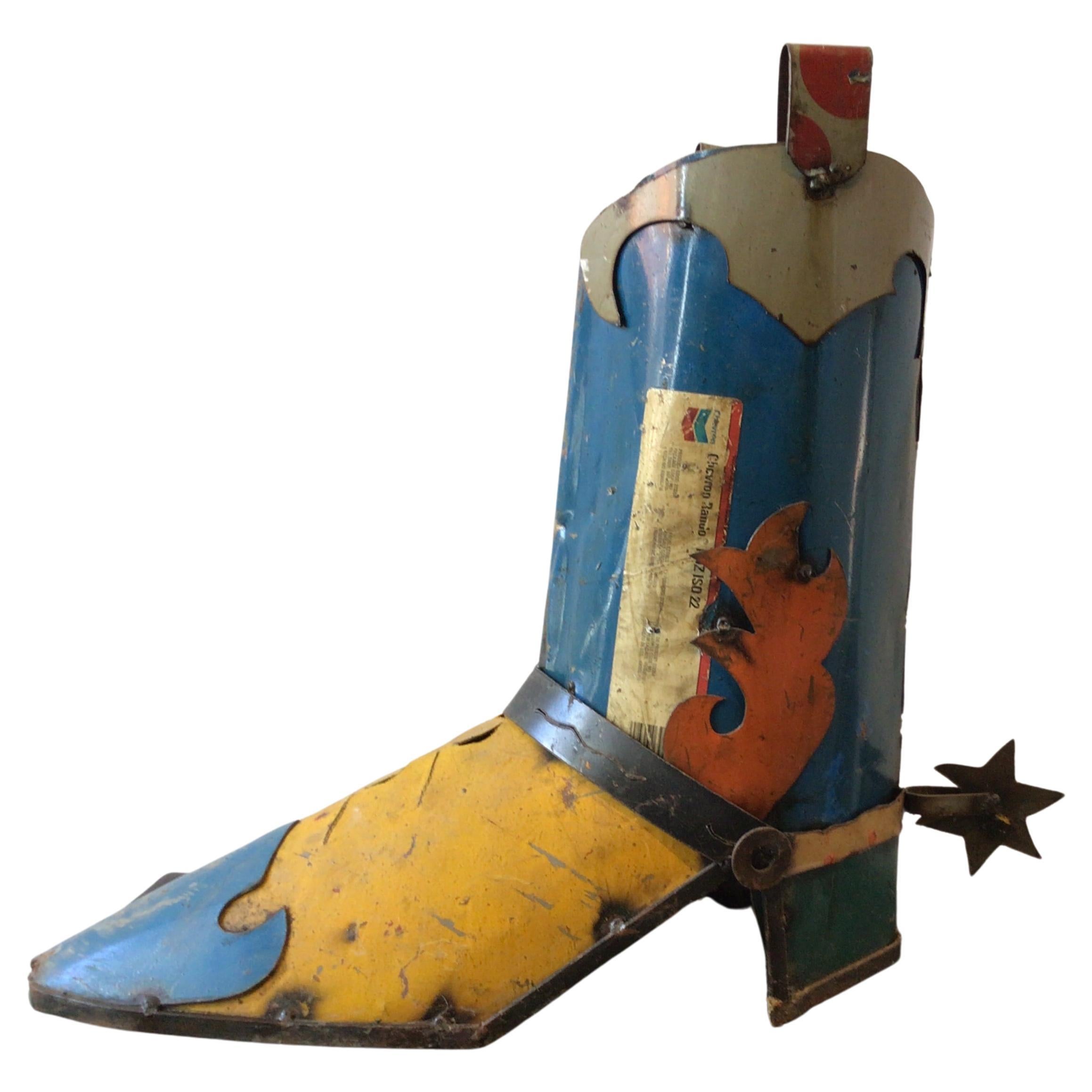 Cowboy Boot Umbrella Stand
