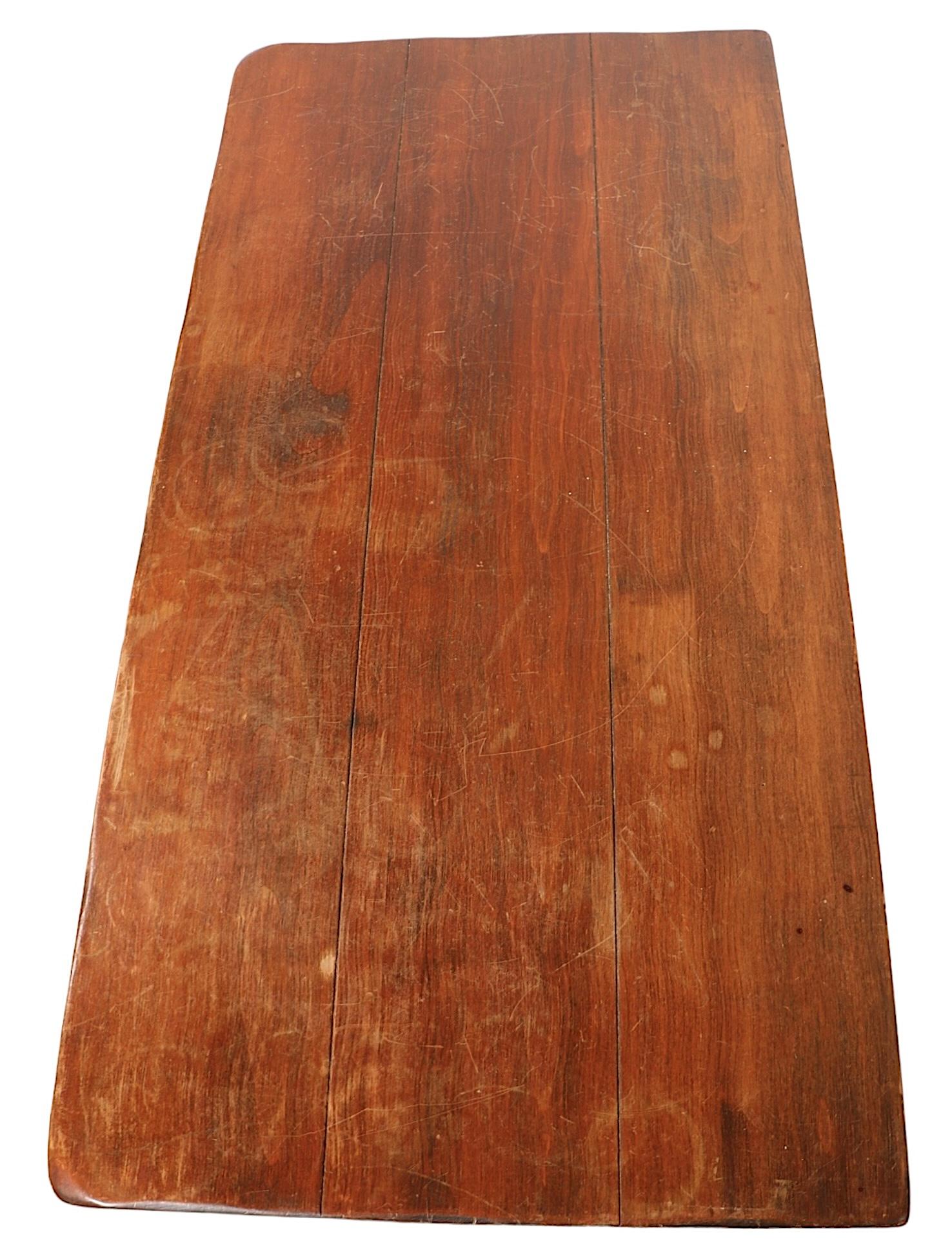 Legno Scrivania e sedia Cowboy California Ranch Style di Monterey in vendita